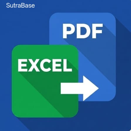 Excel to PDF Converter